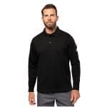 Polo Manches Longues Homme WK4000 - TOPTEX
