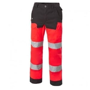 pantalon genouilleres luklight rouge